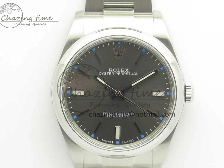 MiroTime 0507 Oyster Perpetual 39mm 114300 ARF 1:1 Best Edition 904L SS Case and Bracelet Gray Rhodium Dial SH Resilient 3394